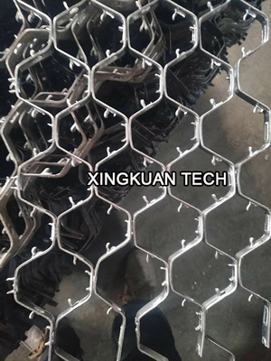 Lance Hex Metal Mesh , Stainless Steel Hexmetal AISI316 1" Depth X 14 Gauge