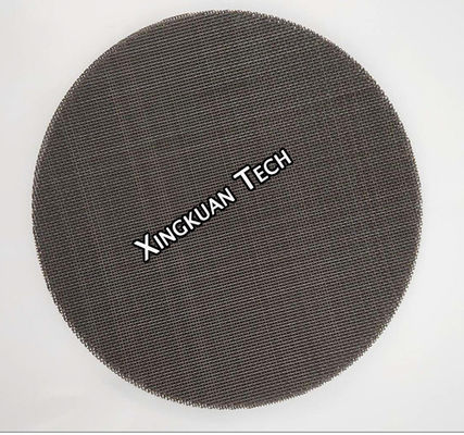 40mesh 60mesh 80mesh 100mesh ตัวกรองลวดตาข่ายเหล็กกล้าคาร์บอนสำหรับพลาสติกรีไซเคิล