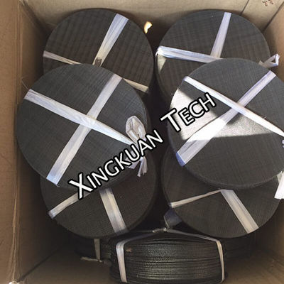 176.3MM DIA ลวดตาข่ายสีดำ 10mesh 20mesh 30mesh 40mesh แผ่นกรอง