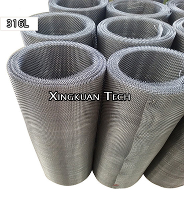 1 - 24 Mesh สแตนเลส 316L กล่องเครือสายเครือขัดกับบรรจุสวยงาม