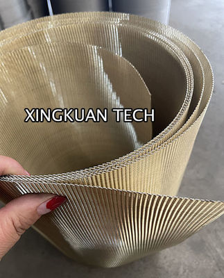 0.308m Reverse Dutch Woven Wire Mesh Screen ทองแดงเคลือบเหล็ก สําหรับเครื่องเปลี่ยนสกรีนอัตโนมัติ RDW