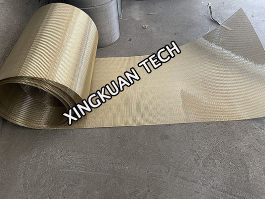 80m ทองแดง Plated Steel Auto Screen Filter Belt สําหรับ extrusion และ granulations ( RDW)
