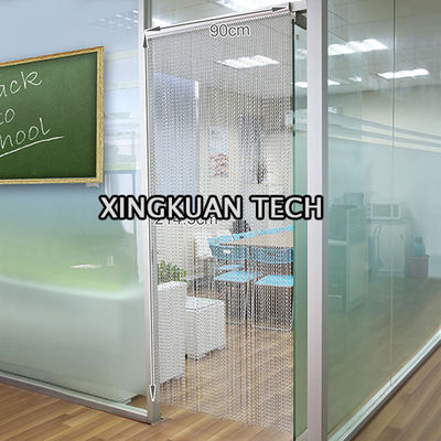 ฉากกั้นห้องอลูมิเนียม Chain Link Fly Curtain 90 × 210cm