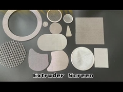 ตาข่ายหน้าจอ Extruder สแตนเลสกรองอนุภาคต่างประเทศจากพลาสติกละลาย