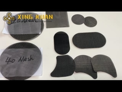 สแตนเลสธรรมดา / สายบัลค / สายเหล็ก Mesh Screen Disc สําหรับการผลิตพลาสติก